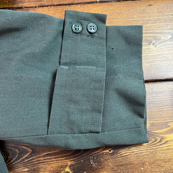 VTG US Army Overcoat Long Trench 36L Vietnam 1971 w/Liner Wool 8405-782-2896 - Picture 3 of 16